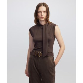 Resim İpekyol Fular Efektli Kadın Tişört (IW6250070064) 