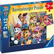 Resim Ravensburger 2x12 Parça Puzzle Paw Petrol 051519 