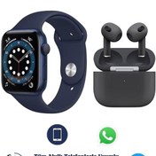 Resim BGGTech Redmi Note 9 Pro Uyumlu Watch 7 Series Jd77 Akıllı Saat + 3.nesil Bluetooth Kulaklık 