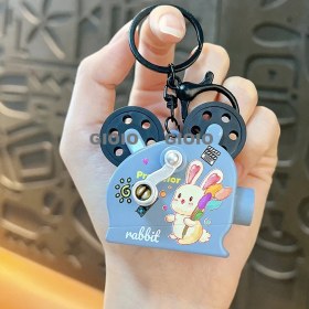 Resim Silver1 Dalga Tatil Bebek Anahtarlık Kolye Eğlenceli Karikatür Sevimli Çanta Çekicilik Hediye (Yurt Dışından) 