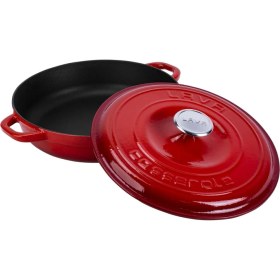 Resim Lava Döküm Yuvarlak Çok Amaçlı Yayvan Tencere New Heritage Serisi Çap(Ø)28cm. 