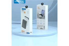 Resim Konfulon A6Q 22.5W USB 3.0 ve 20W Type-C Çıkışlı 10.000 Mah Pd Powerbank - Siyah 