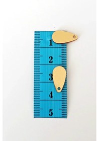 Resim Oya Abiye Bileklik Kolye Pleksi Metalik Plastik Pul Altın Renk 24 Gram 150 Adet - Bnc544 