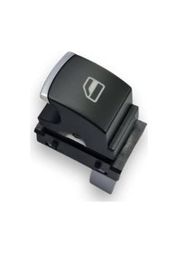 Resim Seat İbiza 2013-17 Sağ Ön Yolcu Kapısı Cam Düğmesi Krom 5K0959855 