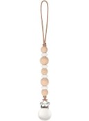 Resim Bebek Diş Kaşıyıcı Çevre Dostu Emzik Klipsi Tutucu Zincir El Yapımı Silikon Emzik Zincirleri Şeffaf 