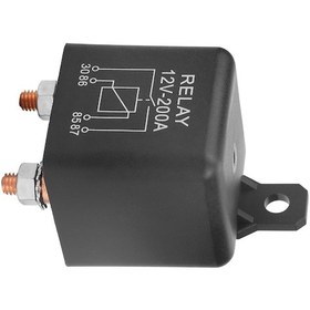 Resim Yifomall 12v 200a 4 Pinli Ağır Hizmet Başlatma Rölesi - Vinç Ve Traktörler İçin 