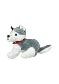 Resim Sevimli Peluş Köpek 40 Cm Uyku Arkadaşım Beyaz 
