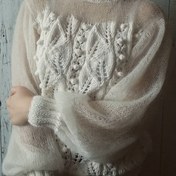 Resim Kadın Şık Uzun Kollu Kazak - Zarif Balık Boyu, Sonbahar/Kış/Tüm Mevsimler için Yumuşak Kazak, Ofis, Parti, Günlük Kıyafetler - Kadın Kazak, Bayan Kazakları, Parti Kıyafetleri, Yüksek Yaka Tasarım, Detaylı Örme, Ofis Giyimi 