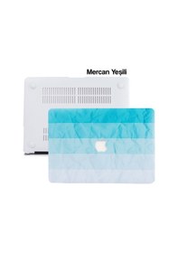 Resim Apple Uyumlu MacBook Pro Kılıf 13 İnç Paint02 Eski Hdmı'lı Model 2012-2015 A1425 A1502 İle Mercan Yeşili 
