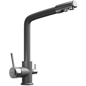 Resim Real Stone BT001 Abant Arıtmalı Kuğu Eviye Bataryası Antrasit 