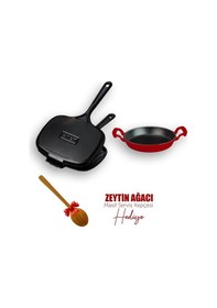 Resim Lava Döküm 2x Okula Dönüş Koleksiyonu Kahvaltı Seti 