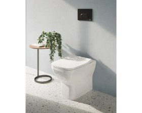 Resim VitrA Loop O 740-0511 Kumanda Paneli, Mat Siyah 