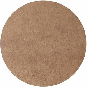 Resim Supla Amerikan Servis Runner Ham MDF Drolit Magnet ve Bardak Altı Ahşap 3 mm (2,7 mm) Kalınlık (28 cm, 24'lü Paket) 