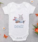 Resim Bitmeyen Kartuş Bk Kids Isimli Bebek Body Zıbın - Model 18 