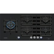 Resim Siemens ER9A6SH40 Gazlı Sert Cam Ankastre Ocak 
