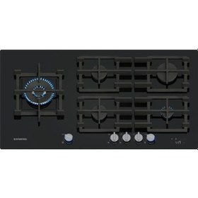 Resim Siemens ER9A6SH40 Gazlı Sert Cam Ankastre Ocak 