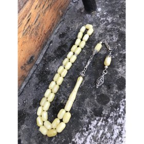 Resim Sultantelkari Yoğun Hareli Beyrut Damlası Kapsül Kesim Toz Kehribar Tesbih 