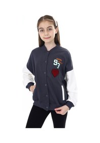 Resim Toontoy Kız Çocuk Baskılı Kolej Hırka Füme 