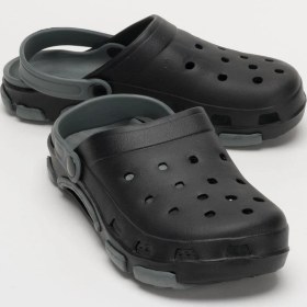 Resim Liger Unisex Çift Tabanlı Ortopedik Hemşire Doktor Aşçı Laboratuvar Deniz Havuz Terliği Sandalet Siyah - Füme Siyah - Füme 