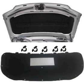 Resim Elg Vw Caddy Ön Motor Kaput Keçesi Klipsli 2011 - 2015 1T0863831F 