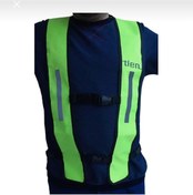 Resim ArWears Motorsiklet Reflektörlü Yelek ( Ayarlanabilir Beden ) - Motosiklet Reflektörlü Reflektif Yelek 