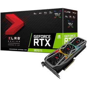 Resim PNY NVIDIA GeForce RTX 3070 Ti XLR8 Gaming Revel Edition VCG3070T8TFXPPB 8 GB GDDR6X 256 Bit Ekran Kartı 