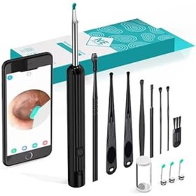 Resim NZM TİCARET Valkyrie Kablosuz Wifi Kulak Temizleme Kamerası - Ios Android Iphone Uyumlu 1296P Hd Led Otoskop Ka 