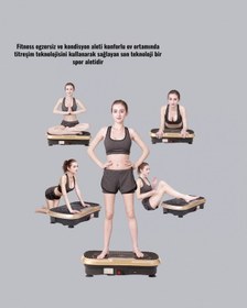 Resim Kas Aktivasyonunu Artıran Titreşimli Egzersiz Makinesi 