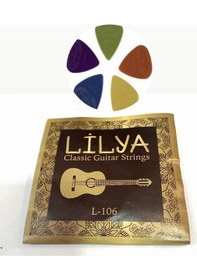 Resim Lilya Klasik Gitar Teli 2'Li Ekonomik Set 