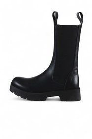 Resim Bueno Shoes Siyah Deri Kadın Topuklu Bot 01wt2508 