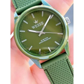 Resim Wesse Silikon Kordon 50 mt Suya Dayanıklı Plastik Kasa Genç Unisex Spor Kol Saati WWG.2093.04 