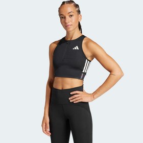Resim adidas Adizero Kadın Siyah Koşu Üstü (JN7162) 