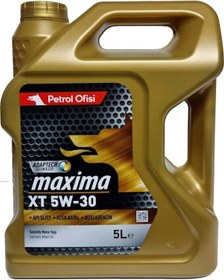 Resim Petrol Ofisi Maxima XT 5W-30 Sentetik Motor Yağı 2 x 5 L 
