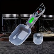 Resim 1 adet Dijital Ölçüm Kaşığı Ölçeği, Paslanmaz Çelik Mutfak Tartı Aracı, Yüksek Hassasiyetli 0.01g-500g, Taşınabilir ve Pratik, Pil Gerektirmez, Evcil Hayvan Maması ve Pişirme için, Plastik Sap, Yemek Erişim Aksesuarı, ≤36V 