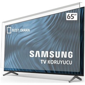 Resim Bestekran Samsung Uyumlu 65Q9F TV Ekran Koruyucu Samsung Uyumlu 65" İnç 164 Ekran TV Koruyucu 