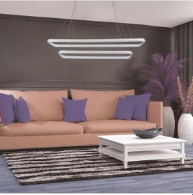 Resim Tra30023 Eco 110X25 Cm Led Avize Sarkıt Ovalköşe Vısgraat 