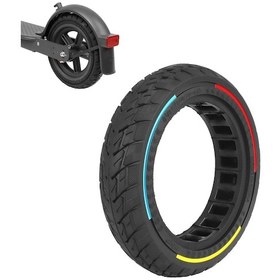 Resim Geeksen 8,5" Katı Scooter Lastiği - Delikli Tasarım, Patlamaz, Kaymaz, Kolay Montaj 3 Renk Seçenekli 