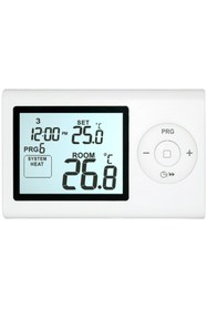 Resim Hexa Controls Akıllı Kombi Termostatı Rt226-p3 Kablosuz Ve Wifi - 