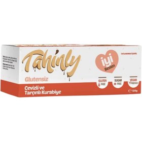 Resim TAHİNLY Glutensiz Cevizli ve Tarçınlı Kurabiye 120g 