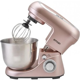 Resim Emsan Bella 5 Litre 6 Kademeli 1300W Stand Mikser Mutfak Şefi Paslanmaz Çelik, Onerous Mutfak Tartısı Hediye 