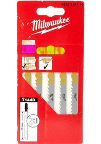 Resim Milwaukee Dekupaj Bıçağı T144d 75 Mm Ağaç 
