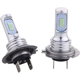 Resim Vkemall H7 Oto Led Ampulü Buz Mavisi Çift Set, Parlak Işık Performansı Buz Mavisi Işık 