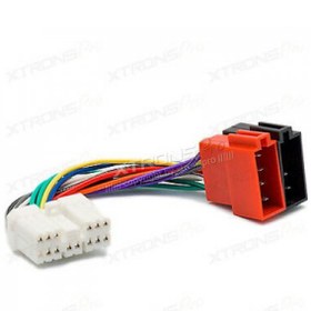 Resim Xtrons Araba Radyo Adaptörü Iso Kablosu Bağlayıcısı 