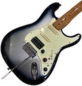 Resim Smiger L-G2-İ3 BK Gümüş Elektro Gitar 