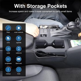 Resim Ruseaao B Için Orta Konsol Paneli Silikon Saklama Kutusu (Yurt Dışından) 