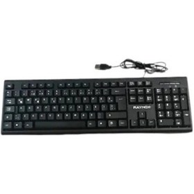 Resim Raynox Rx-k05 F Standart Kablolu Klavye Rx-k01 