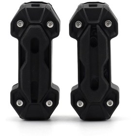 Resim Xiyyadms Evrensel 22mm-25mm Motosiklet Çarpma Çubuğu: Motor Koruma, Dekoratif Blok Ve Düşme Önleyici Çerçeve 