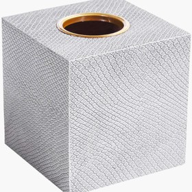 Resim Kare Çekme Peçetelik Koyu Gri 12X12X12cm 