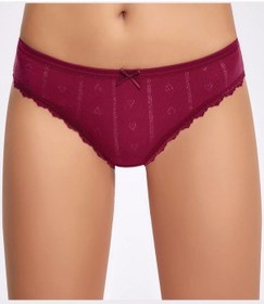 Resim Jakarlı Transferli Ribana Bikini Külot 001 