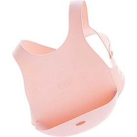 Resim Oioi Silikon Mama Önlüğü Pembe 